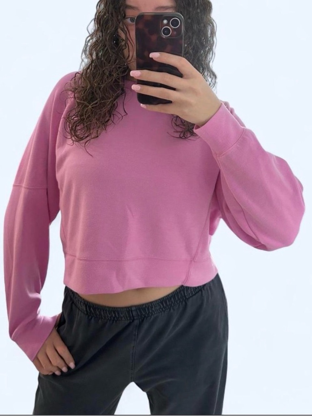 Gilly Hicks Pink Crewneck